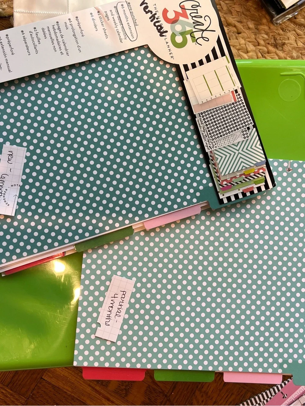 The Happy Planner lots things